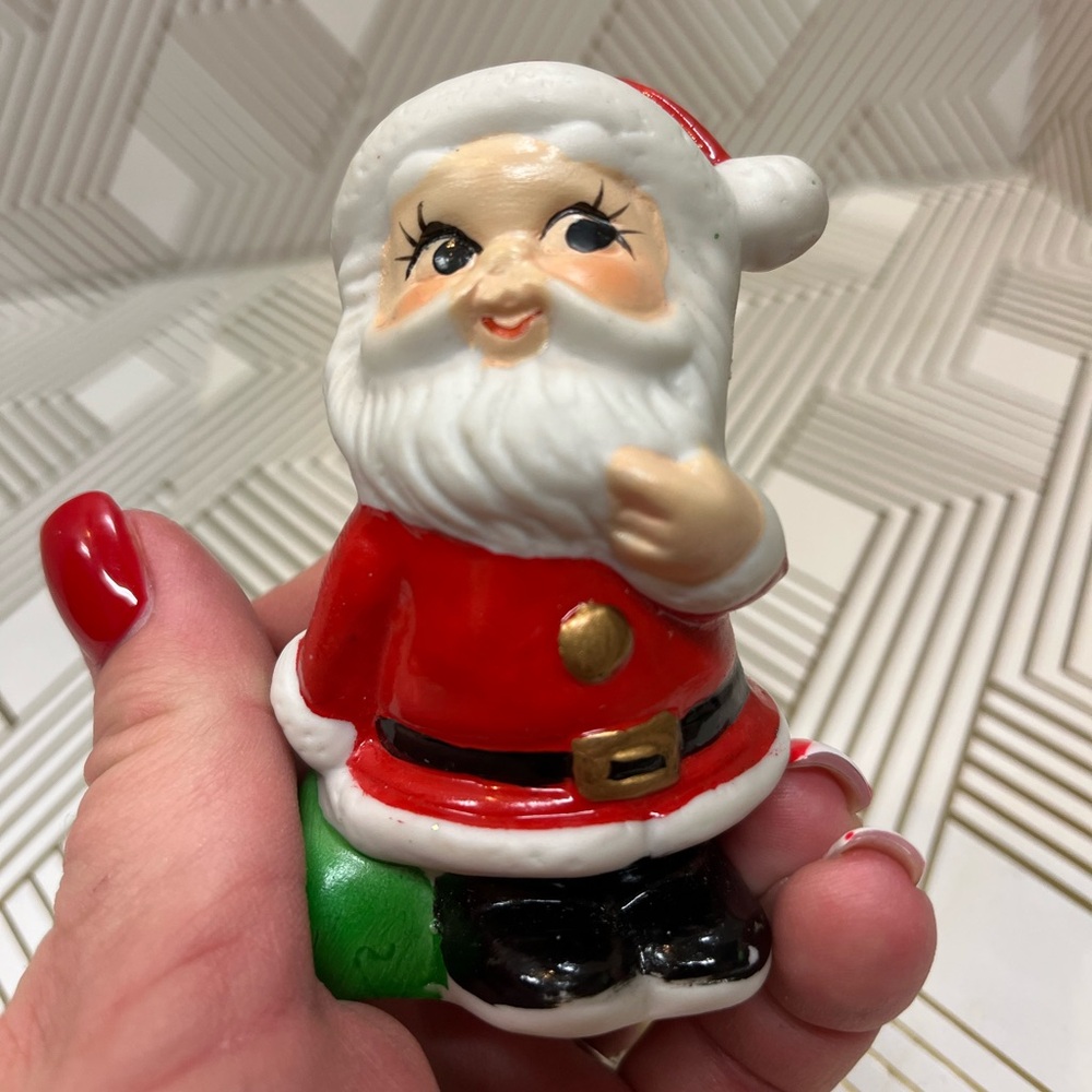 Vintage Christmas Santa UCGC Figurine